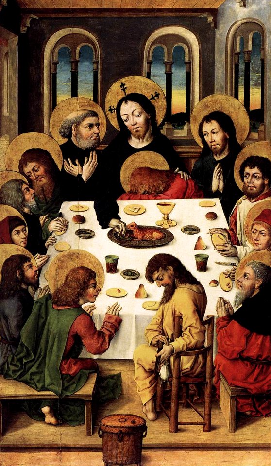 Master Of The Housebook - The Last Supper - WGA14559