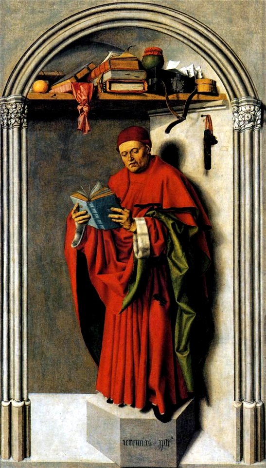 Master Of The Aix Annunciation - The Prophet Jeremiah - WGA14509