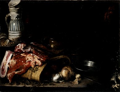 Mateo Cerezo, el Joven - Bodegón con carne