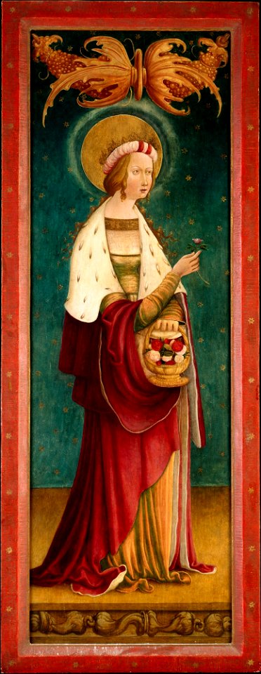 Master of the St. Marein Triptych - Saint Dorothy - F71.4 - Detroit Institute of Arts
