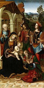 Master of the Glasgow Adoration, Adoration of the Magi