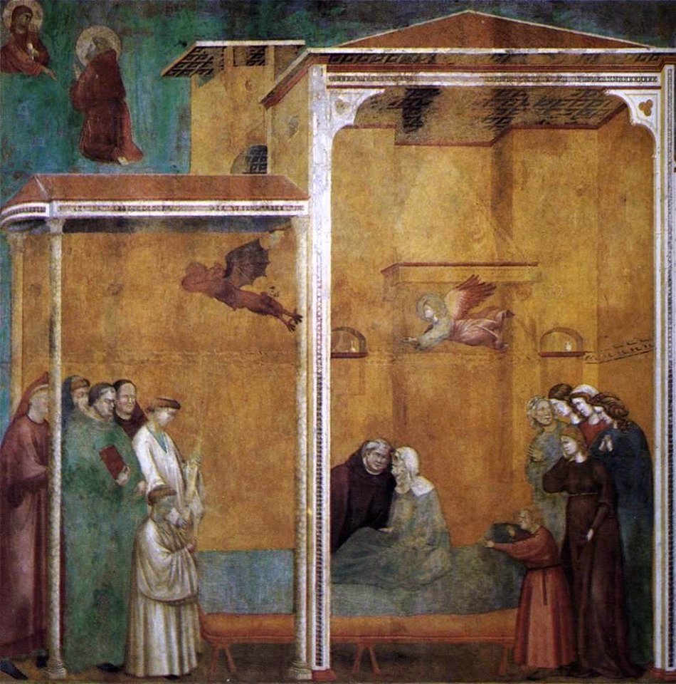 Master of Saint Cecilia - Legend of St Francis - 27. Confession of a Woman Raised from the Dead - WGA14479