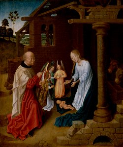 Master of Saint Ildefonso - Adoration of the Christ Child - 54.1 - Detroit Institute of Arts