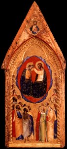 Master Of San Lucchese - Coronation of the Virgin - WGA14496