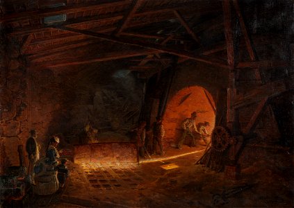 Masugnen (Wilhelm Wallander) - Nationalmuseum - 159715