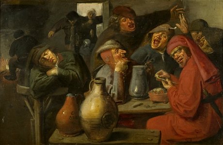 Master of the Large Jars - Peasants Carousing (ca.1635)