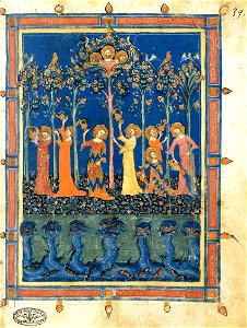 Master Of The Dominican Effigies - The Garden of the Virtues - WGA14530