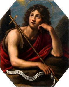 Matteo Rosselli - Saint John the Baptist. Free illustration for personal and commercial use.