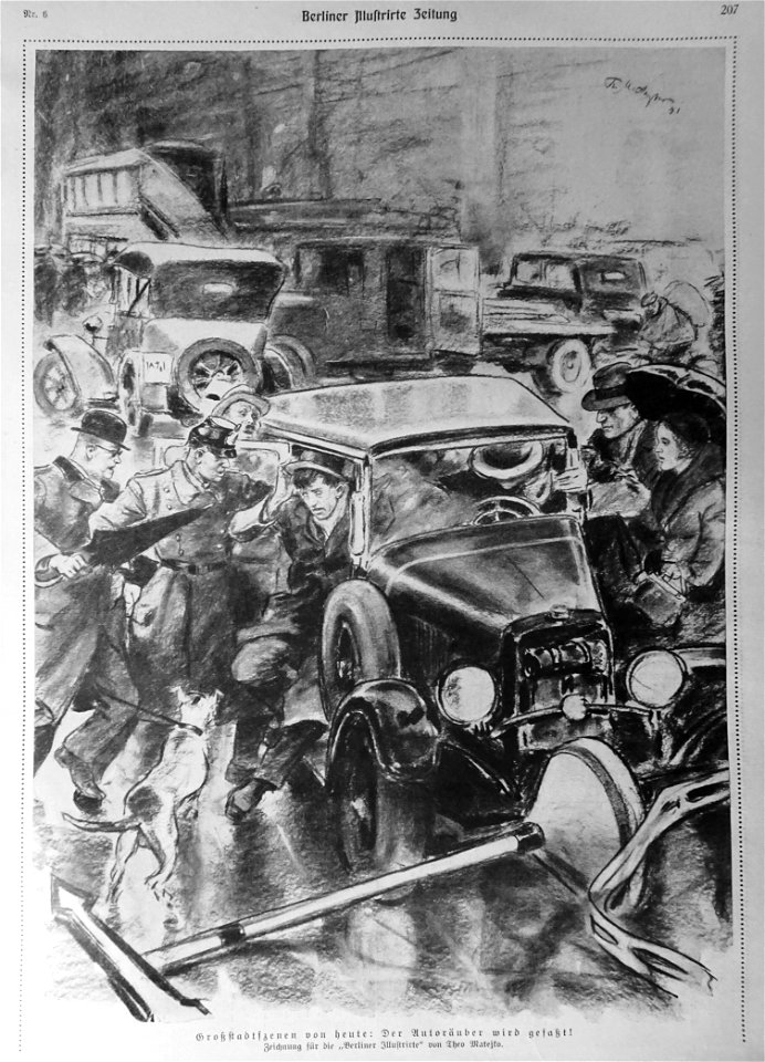 Matejko, Berliner Illustrirte, 1931