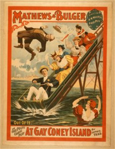 Mathews & Bulger in the polite comic play, At gay Coney Island by Levin C. Tees. LCCN2014636158