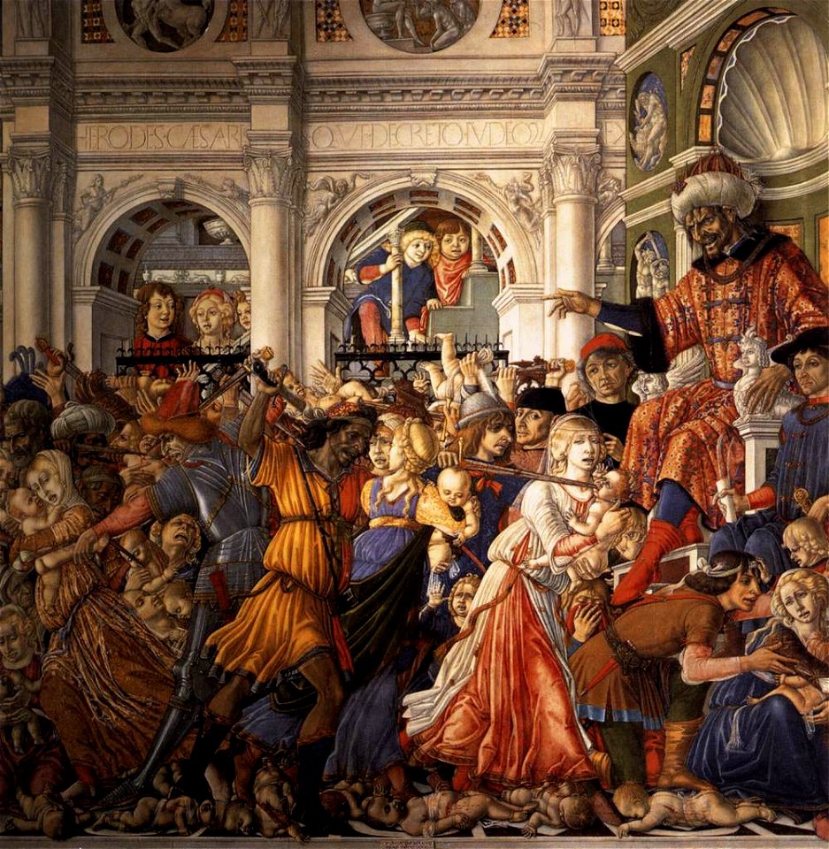 Matteo di Giovanni - Massacre of the Innocents - WGA14671