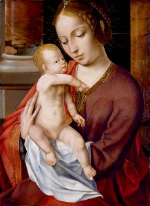 Master of the Holy Blood - Virgin and Child - 44.531 - Museum of Fine Arts