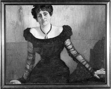 Matilda Jungstedt (1864-1923), opera- och konsertsångerska, gift med 1 - Nationalmuseum - 40007