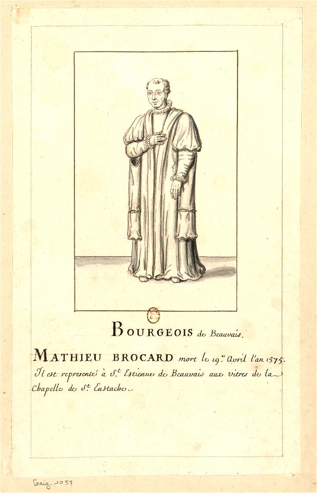 Mathieu Brocard Bourgeois de Beauvais