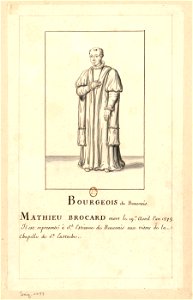 Mathieu Brocard Bourgeois de Beauvais