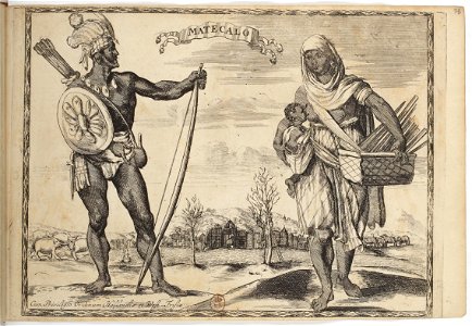 Matecalo -Batticaloa- - Costumes des quatre parties du monde, gravés dans la manière de Luycken (1670)