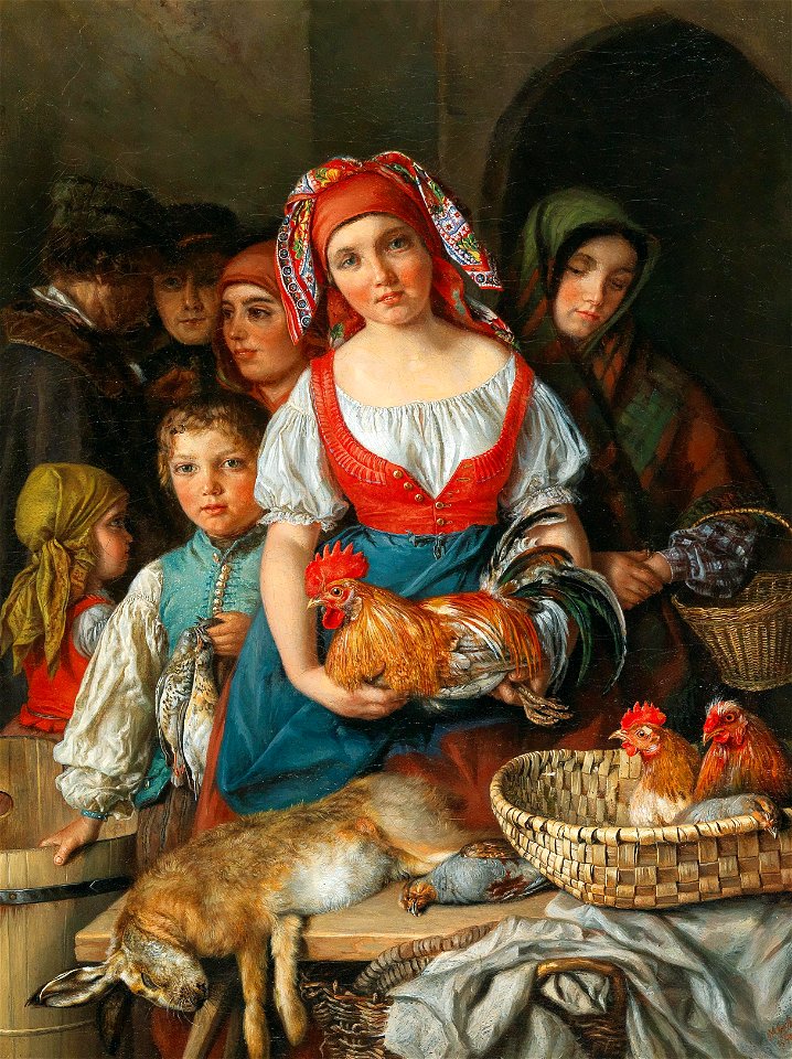 Mathilde Esch - At the market