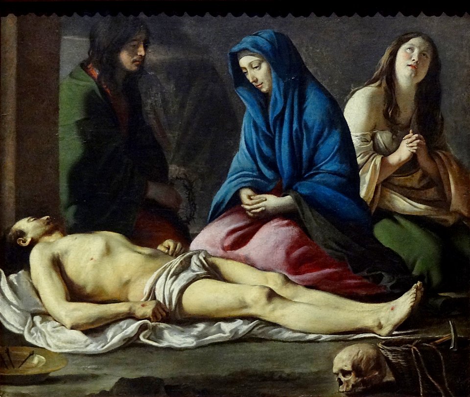 Mathieu Le Nain - La Déploration sur le Christ mort, vers 1650