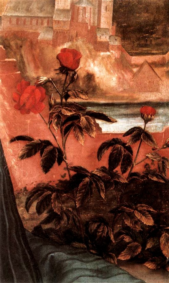 Matthias Grünewald - Nativity (detail) - WGA10748