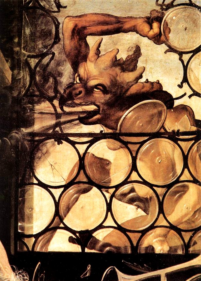 Matthias Grünewald - St Anthony (detail) - WGA10731