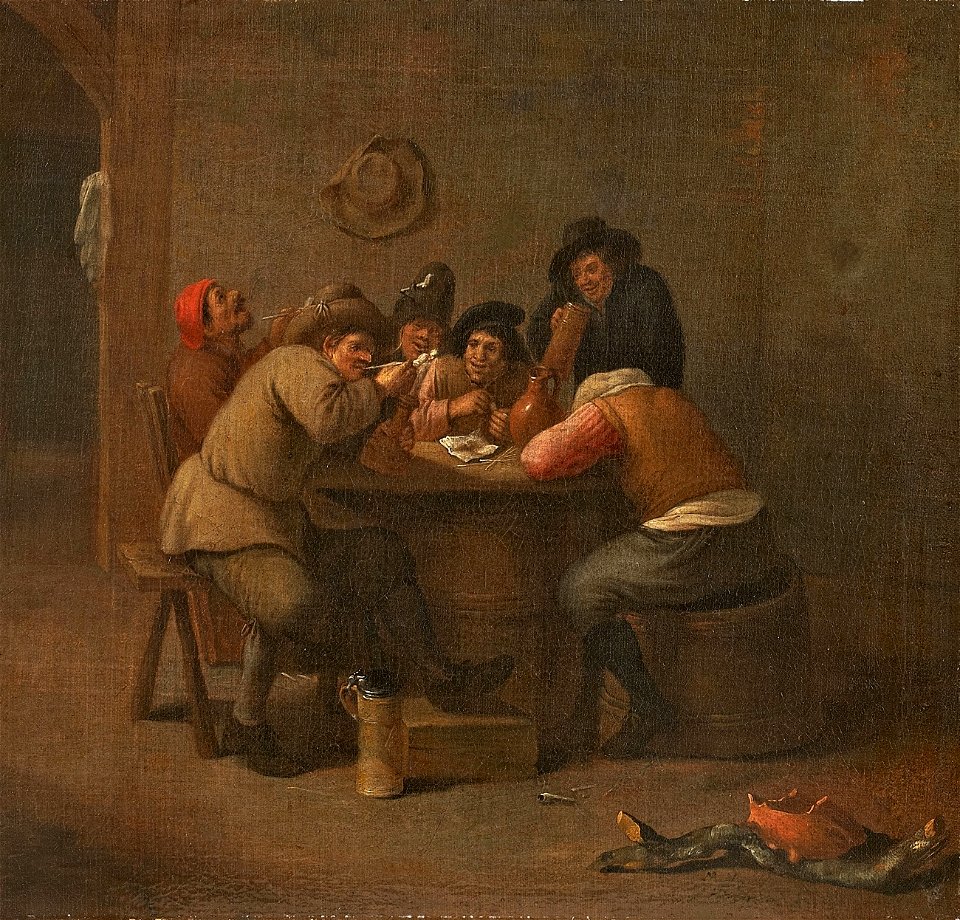 Mattheus van Helmont - Tavern scene