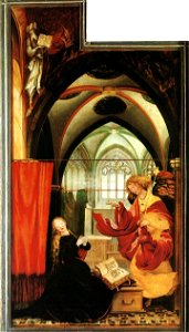 Matthias Grünewald - The Annunciation - WGA10750
