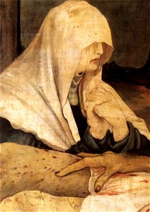 Matthias Grünewald - The Lamentation (detail) - WGA10774