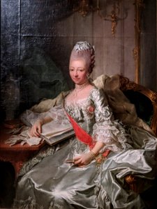Georg David Matthieu - Herzogin Luise Friederike von Mecklenburg-Schwerin (1764)