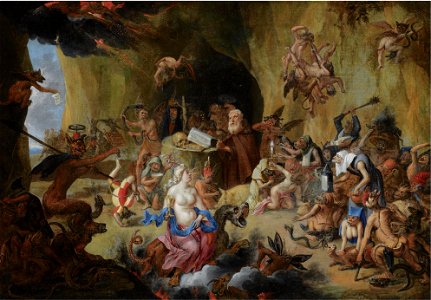Mattheus van Helmont - The Temptation of Saint Anthony