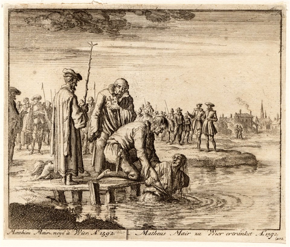 Mattheus Mair te Wier verdronken, objectnr A 41955