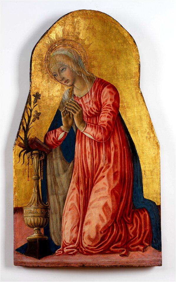 Matteo di Giovanni di Bartolo - Virgin of the Annunciation - 57.301 - Rhode Island School of Design Museum