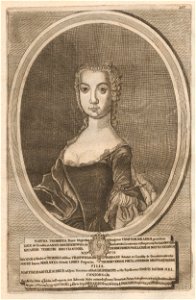 Matra Radzivił (Trembecka). Марта Радзівіл (Трамбецкая) (H. Lajbovič, 1758)