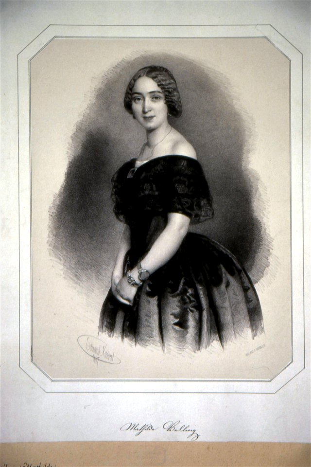 Mathilde Hellwig Litho