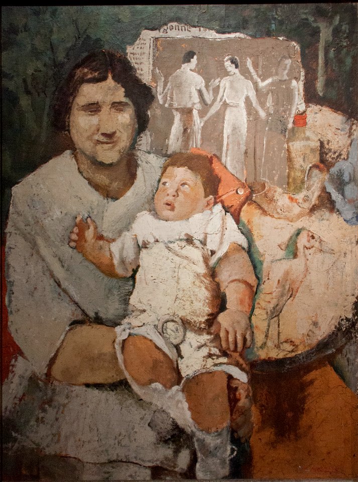 Maternità. Mosè salvato - Fausto Pirandello