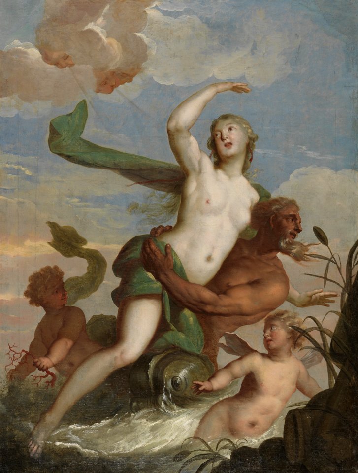 Mattheus Terwesten - Neptunus en Amphitrite - 4650 - Rijksmuseum Twenthe