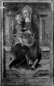 Matteo da Gualdo - Virgin and Child Enthroned - 47.234 - Museum of Fine Arts