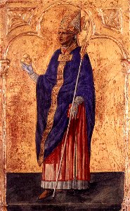 Matteo di Giovanni - St Nicholas of Bari - WGA14666. Free illustration for personal and commercial use.