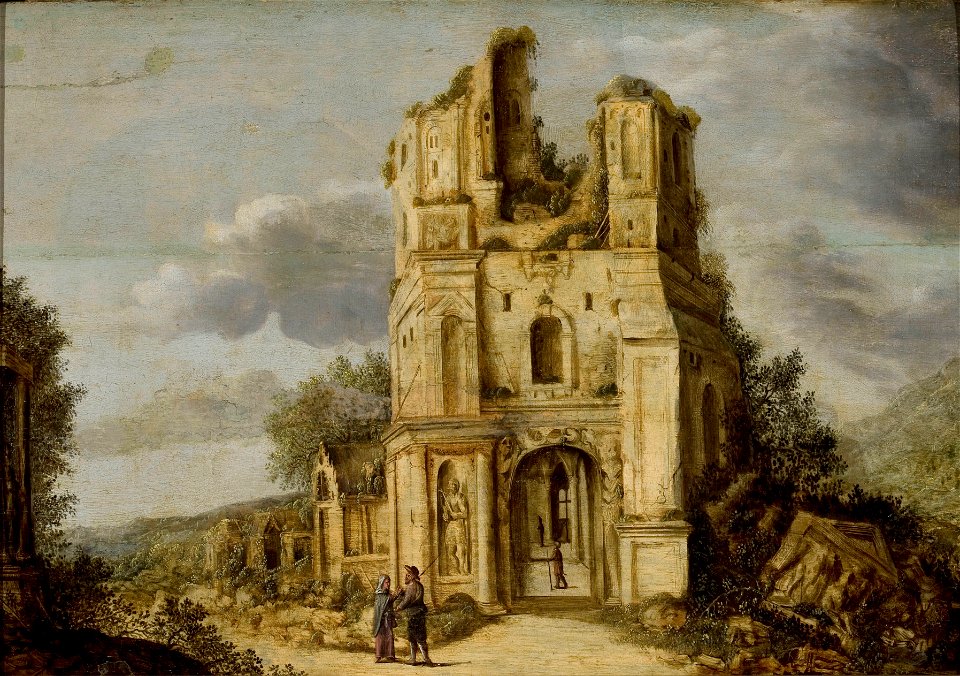 Mathieu Dubus - Ruins of a church