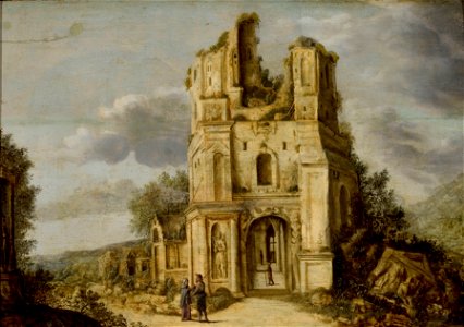 Mathieu Dubus - Ruins of a church