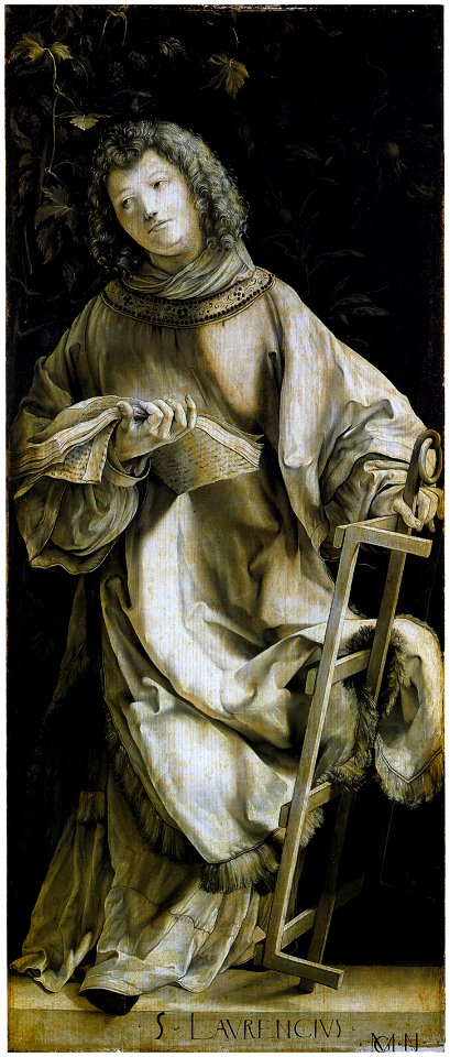 Matthias Gruenewald-Heller-Altar-Heiliger Laurentius