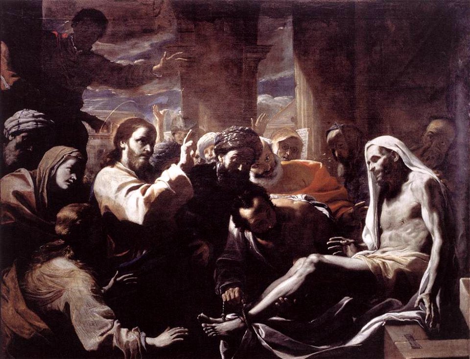 Mattia Preti - The Raising of Lazarus - WGA18390