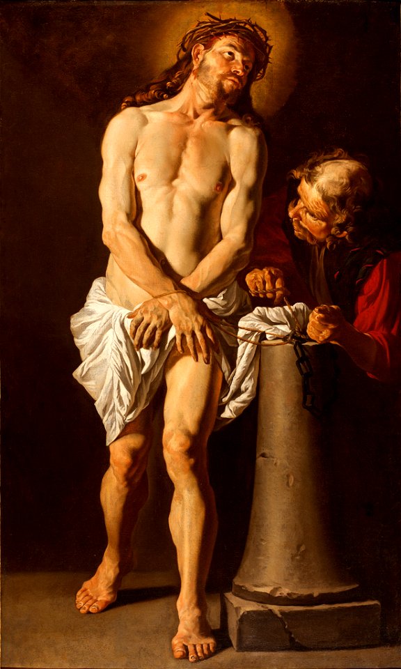 Matthias Stom - Christ at the Column - 56.177 - Rhode Island School of Design Museum