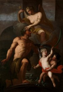 Mattheus Terwesten - De apotheose van Hercules - 4649 - Rijksmuseum Twenthe