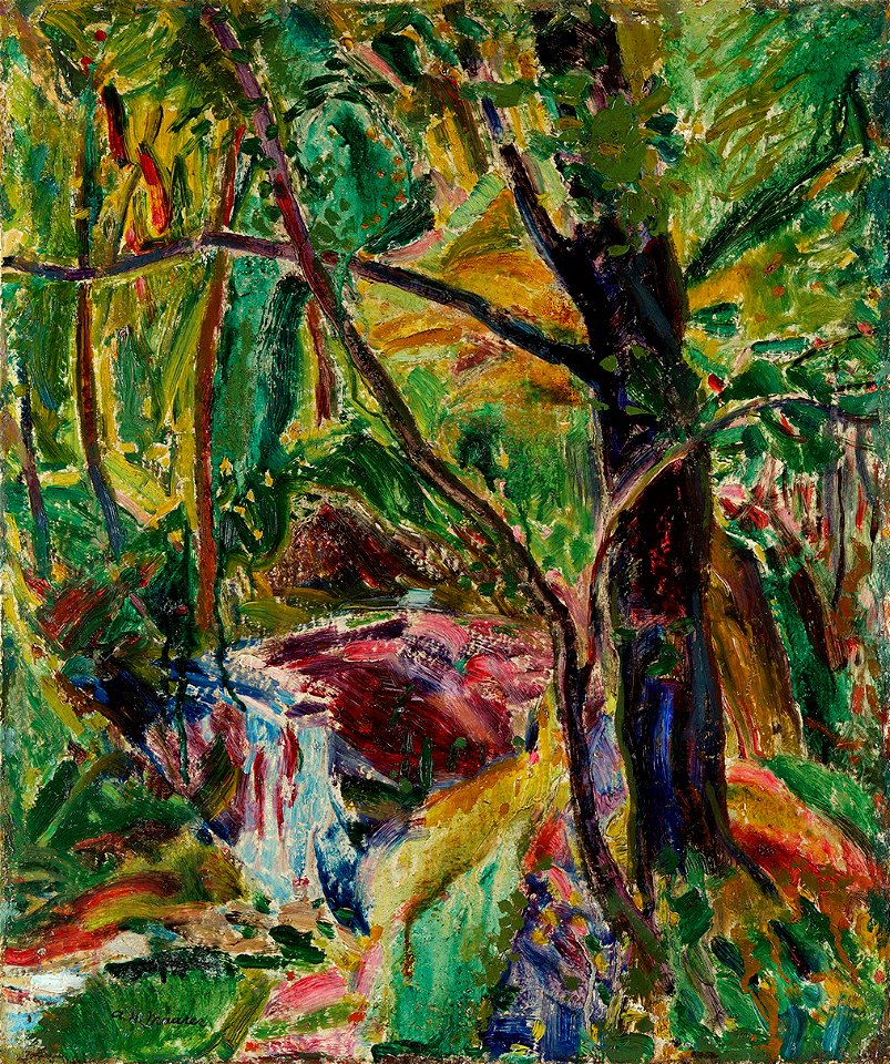 Landscape by Alfred Henry Maurer, c 1915-20