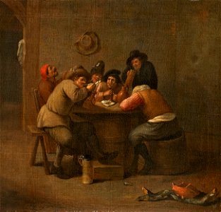 Mattheus van Helmont Wirtshausszene