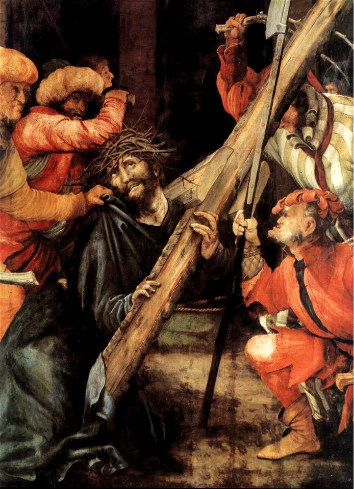 Matthias Grünewald - Carrying the Cross (detail) - WGA10792