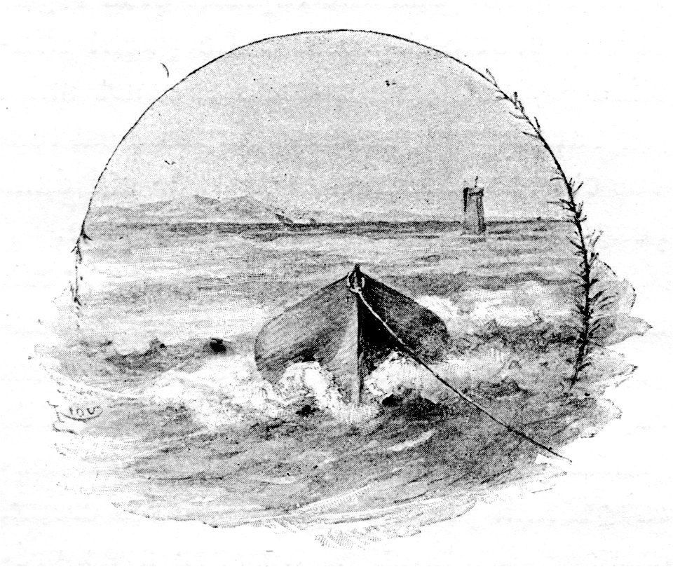 Maupassant - Sur l’Eau - 1888 - dessin de Riou, p 025