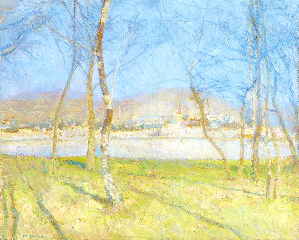 Matija Jama - By the River in Spring