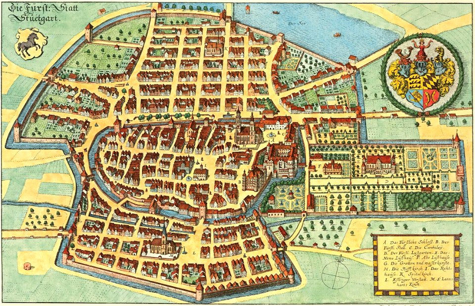 Matthäus Merian, Stuttgart, 1634, ohne Rand