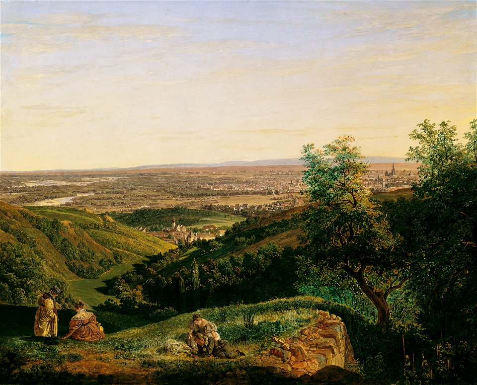 Matthias Rudolf Toma - Blick auf Wien vom Krapfenwaldl - 5821 - Österreichische Galerie Belvedere
